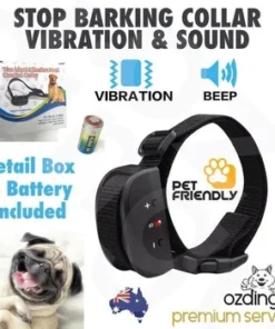 Dog Bark Collar - Vibration and Sound Automatic Training Device